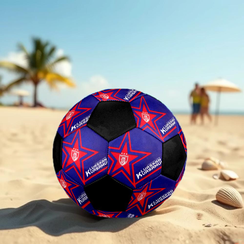 SIZE 5 Johor DT Soccer Ball Colorful All Ages Machine Stitched PVC Competition Ready Durable High-Bounce