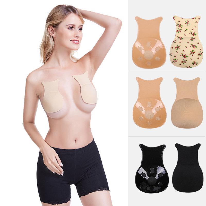 Silikonové nálepky na bradavky ve tvaru králičích uší: Proti prověšení, Proti odhalení, Vánoční edice