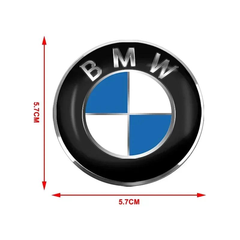 4pcs 56mm Car Wheel Center Hub Cap Badge Emblem Decal Wheel Sticker For BMW F20 E36 E92 E87 E30 E46 E91 F31 X5 E53 E34 F11 E70