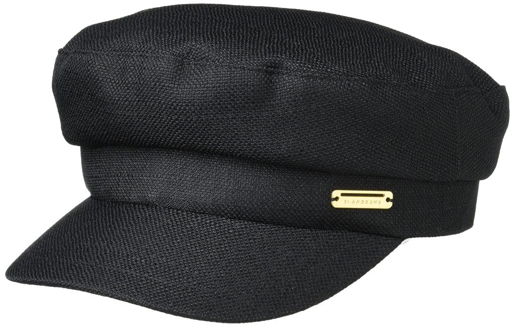 [St. Andrews] Women's Marine Cap (Head Circumference 56cm)  Golf Hat  042-3187304 010Black SM