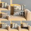 Beautiful Retro Flowers Cushion Cover Soft Reversible  Durable Pillow Cover  MultiScene Use for Home  Car Daily Comfort