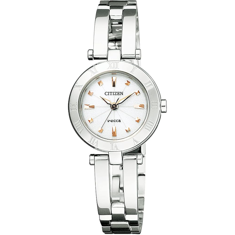 Citizen Wicca Solar Tech Half Bangle Silver Everyday Waterproof Women s Watch NA15-1572