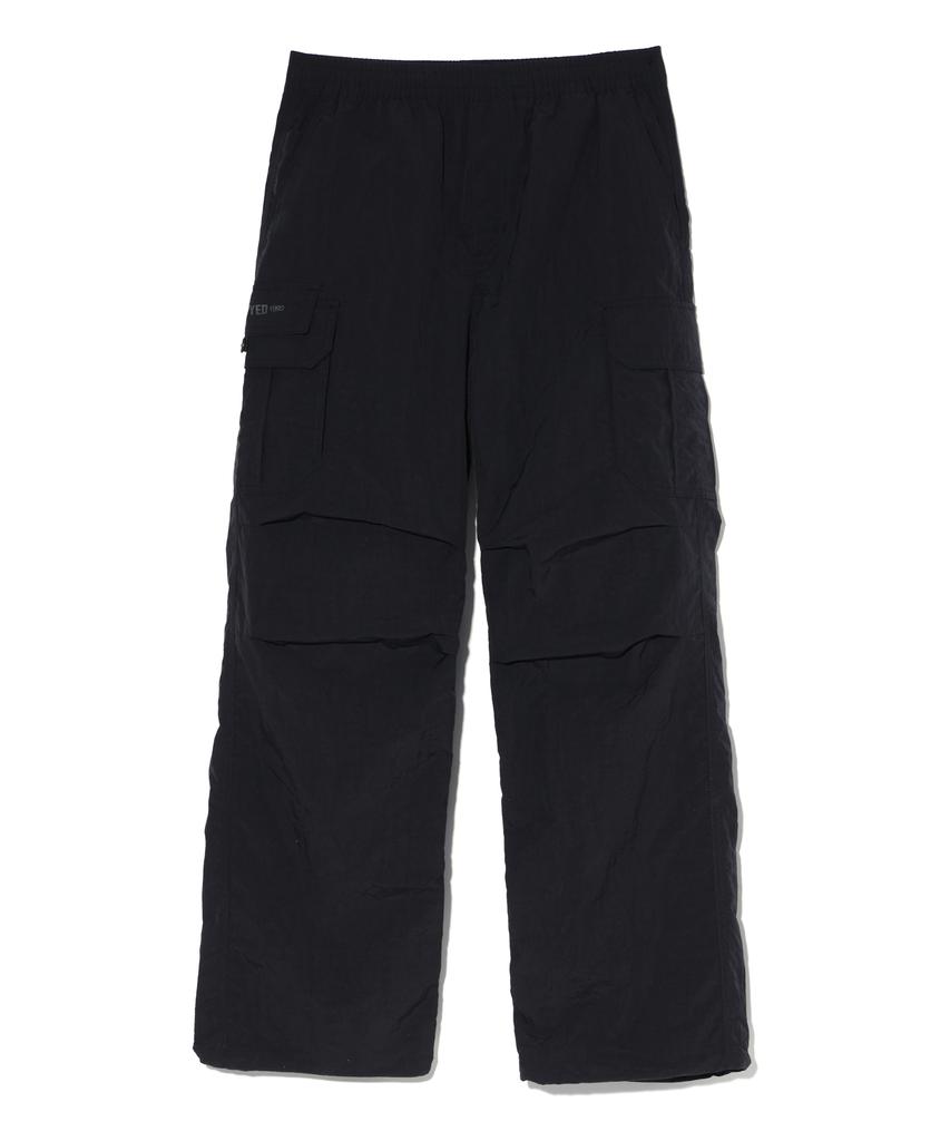 Eonoideu Wide Parachute Cargo Pants Black (Lp3Pu722-076)