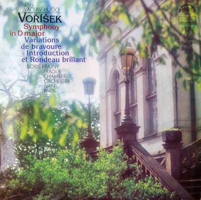 LP Record JAN VÁCLAV HUGO VOŘÍŠEK, BORIS KRAJ - Symphony In D Major / Variations De 11103868 SUPRAPHON 1986 Czechoslov Classical Used
