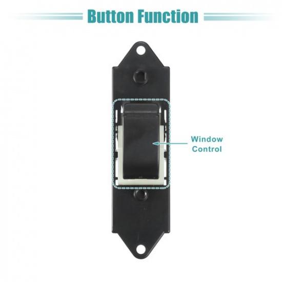 Pack (1) Rear Left Right Power Window Switch For Mitsubishi Lancer 2008-2014