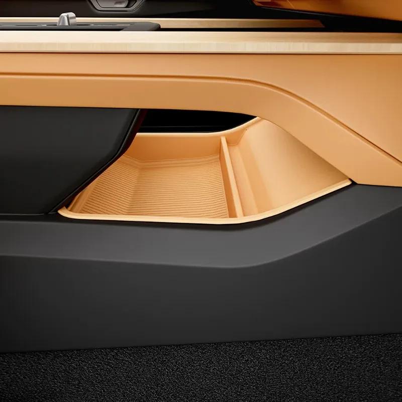 For Lexus ES 350h 350e 500e 2026 2027 Silicone Center Console Lower Storage Box Car Interior Organizer Accessories