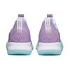 New Anta Light Cavalry 6 Cushioning Anti Slip Wear Resistant Breathability Low Top Basketball Shoes Men's White Purple Blue 112221624S-1