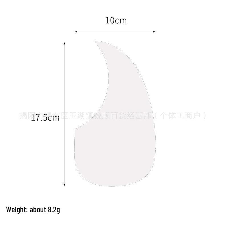 Colorful Painted Pickguard Accessories for 38" 40" 41" Acoustic Guitars