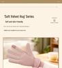 Windproof Touchscreen Non-slip Fleece-lined Winter Cycling Gloves for Electric Motorcycle