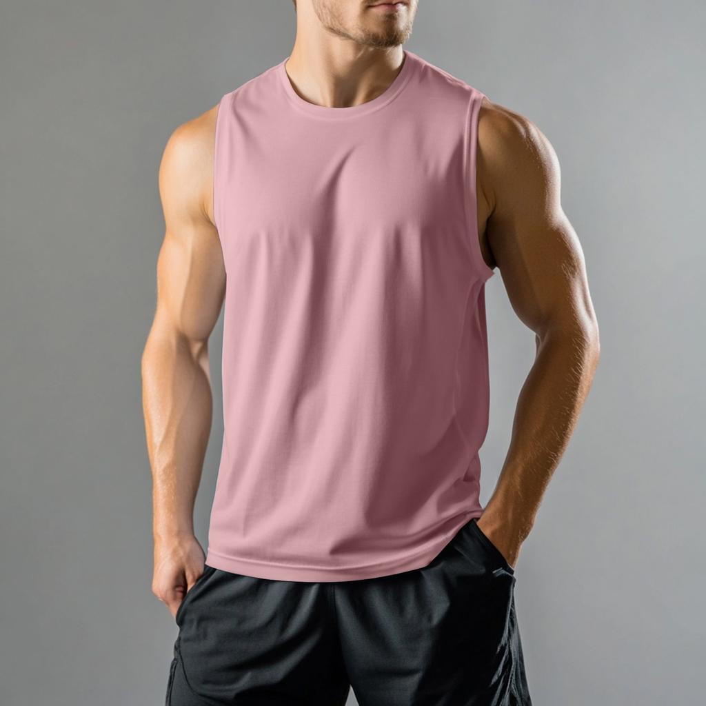 Pánská sportovní ležérní vesta bez rukávů