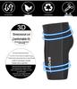Stylish Men's Quick-Dry Mid-Leg Racing Swim Trunks with Anti-Embarrassment Design for Professional Training