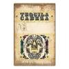 Vintage Tequila Bar Metal Tin Logo Plaque Tin Painting Bar Club Modern Wall Art Home Decoration Board Wall Painting Gift