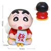 Crayon Shin-Chan Piggy Bank Cute Shin-Chan Ornaments Piggy Bank Action Figure Doll Model Popular Gifts  Essentials