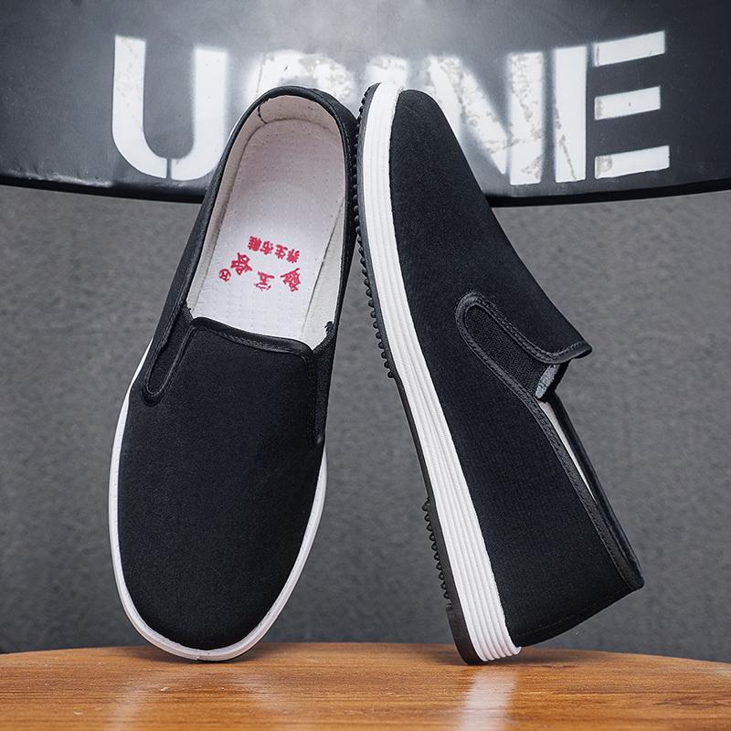 Pantofi casual pentru bărbați, respirabili și ușori Pantofi de pânză pentru bărbați, pantofi leneși pentru femei