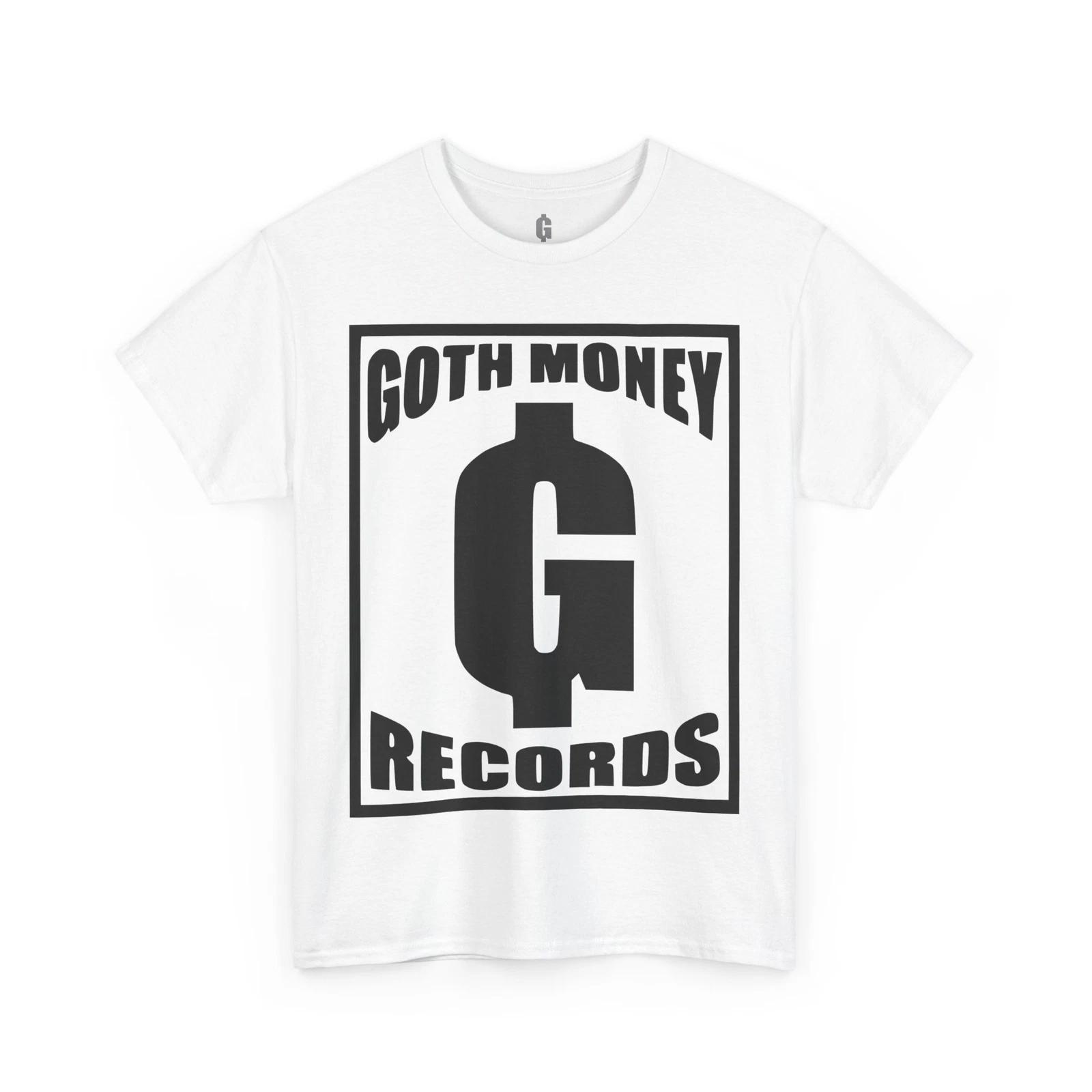 Goth Money Records OG Box Logo T-Shirt GMR Wear Merch Cotton Tee Shirt 4XL