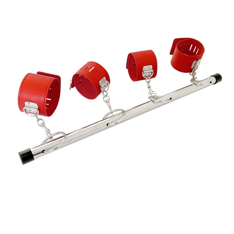 Hand Restraint Sex Spreader Bar Open Leg Handcuffs Sex Toy Set SM Bar Spreader Sextoy Kits Couple Erotic Games Tool