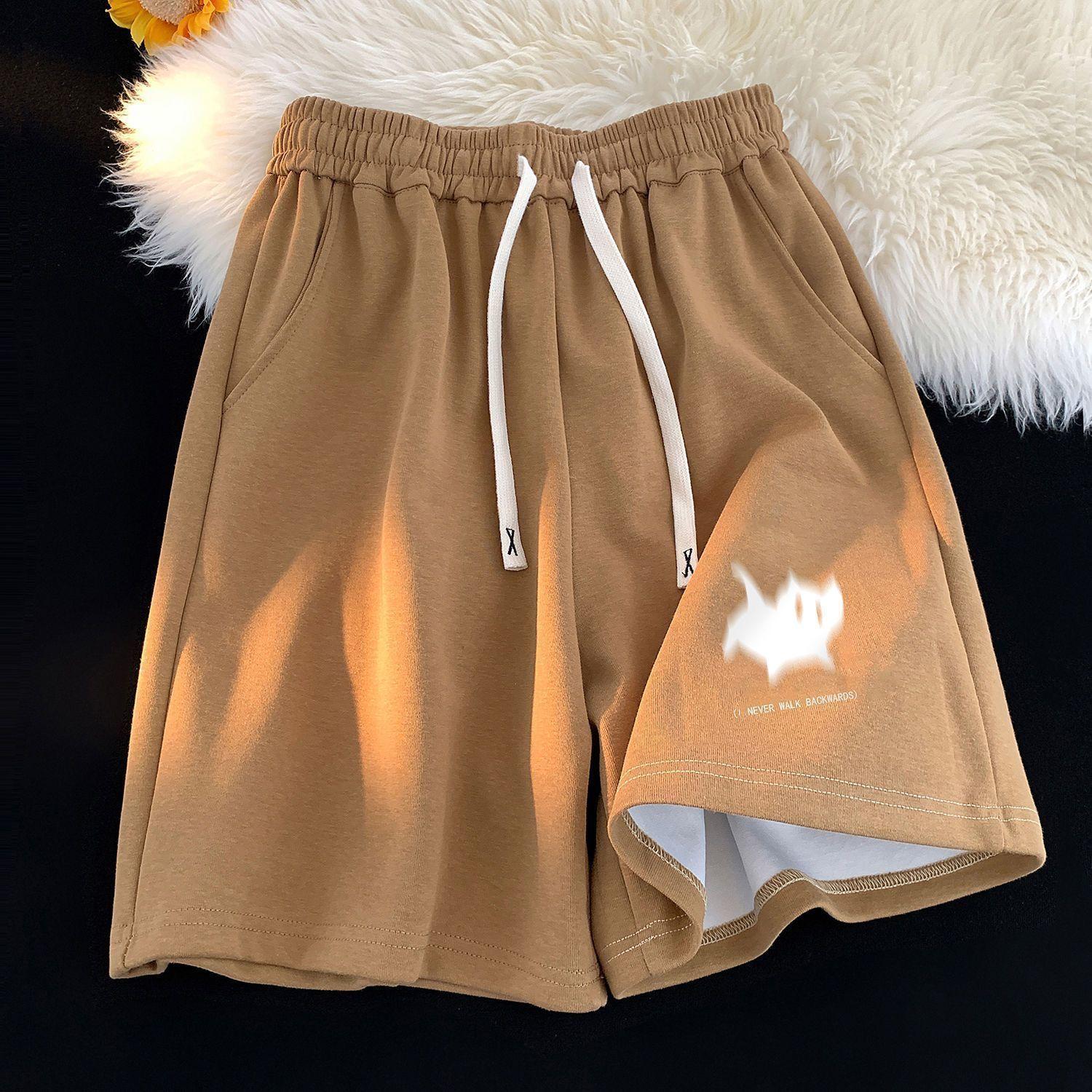 

Летние повседневные спортивные шорты, свободные, универсальные, для пар, брюки длиной пять четвертей M