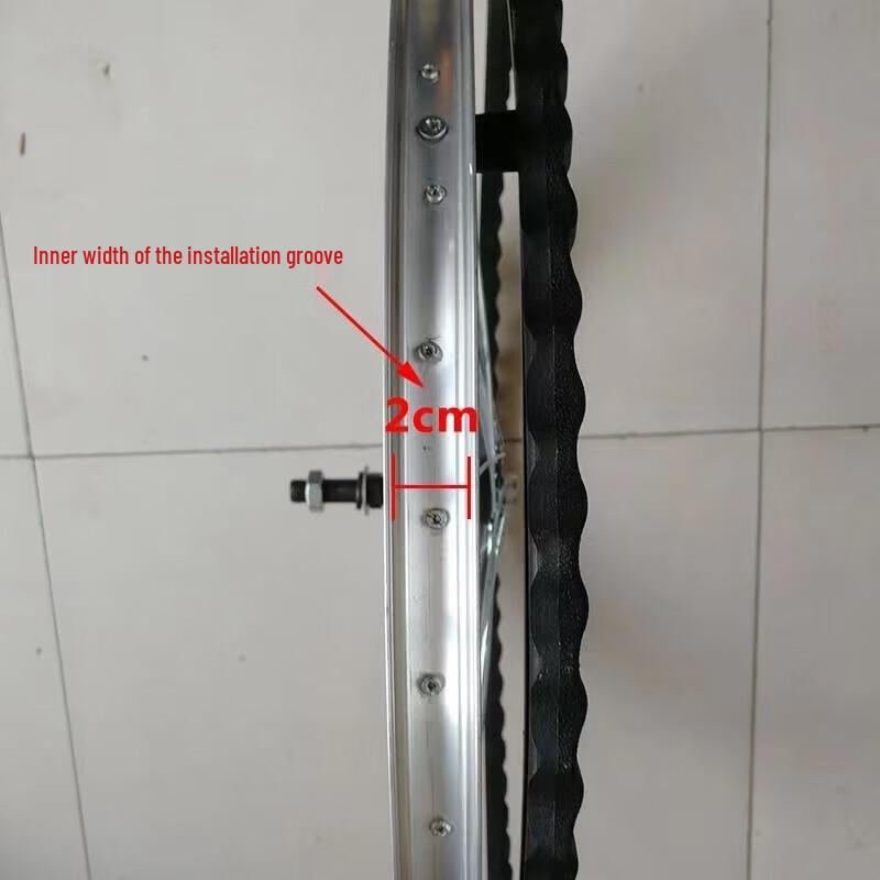 Puncture-Proof Wheelchair Solid Rear Tire