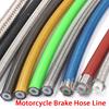 PTFE Brake Hose Braided Stainless Steel Motorcycle Brake Oil Line AN3 Universal For Motorbike Modified
