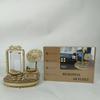 DIY 3D Wooden Puzzle Phonograph Photo Frame Miniature Model Kits Assembly Jigsaw for Kids Adults Birthday Gifts