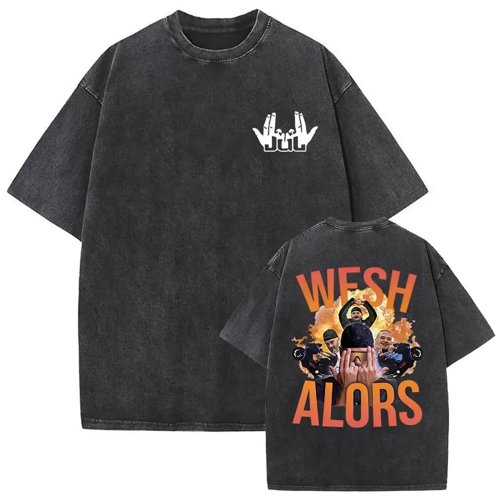 Love Jul 2026 Merch Washed Vintage T-shirt Men Women Fashion Rap Pop Music Streetwear Man Hip Hop Oversized Short Sleeve Tshirt