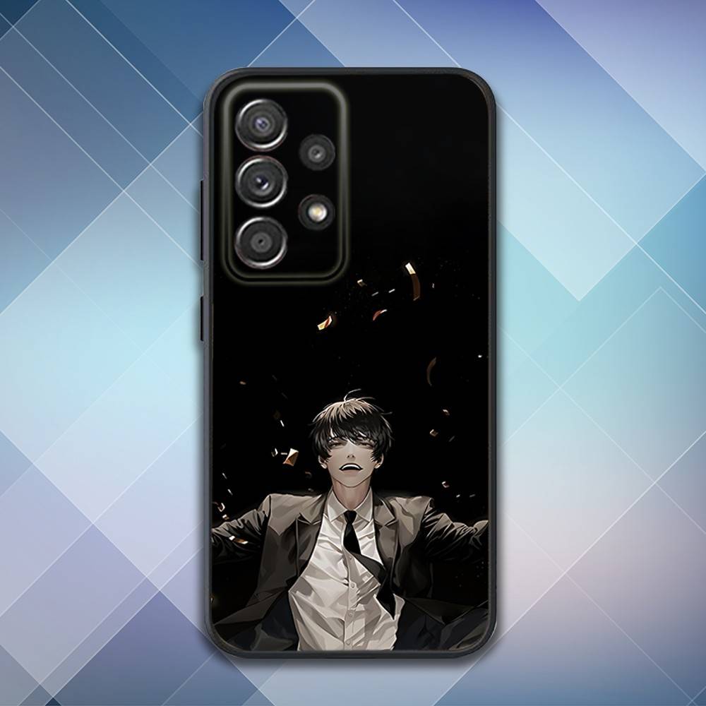 O-Omniscient Reader Anime Phone Case For Samsung S 25,24,23,22,30,21,10,9,Ultra,Plus,Lite,FE,4,5 G Soft Black Case