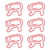 100pcs Paper Clips Increased Slip Resistance Rust Prevention Plating Process Exquisite Office Paper 