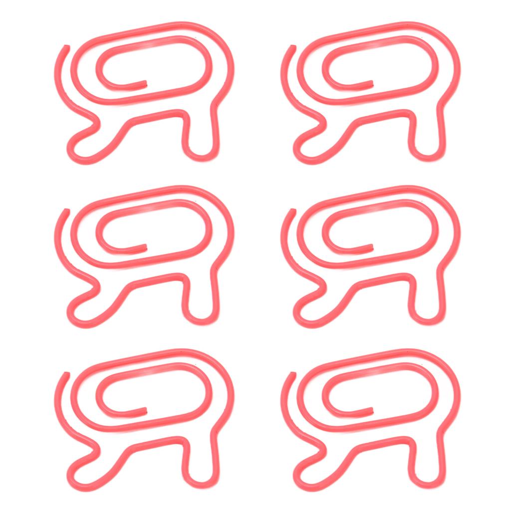 100pcs Paper Clips Increased Slip Resistance Rust Prevention Plating Process Exquisite Office Paper