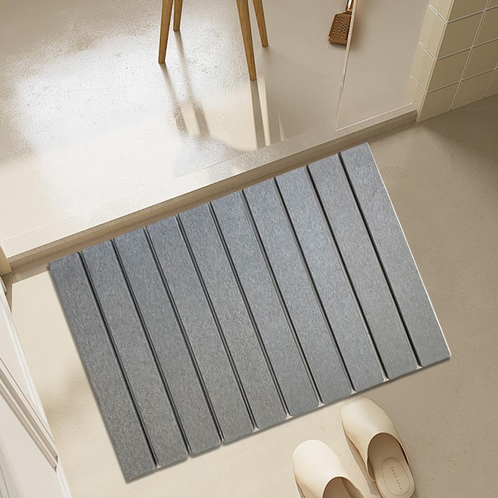 Abtropfmatte aus Stein für Küchenarbeitsplatte, 15 Zoll(L)×12in(W.) Geschirrtrockenmatte, Schnell Wasserabsorbierend, Umweltfreundliche Kieselgurmatte