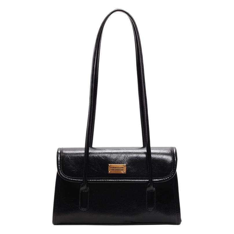 Retro niche commuter underarm bag women's 2025 new fashion shoulder bag simple and versatile handbag