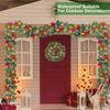 8 Modes LED Christmas Garland Waterproof Artificial Christmas Garland  Front Door Decor