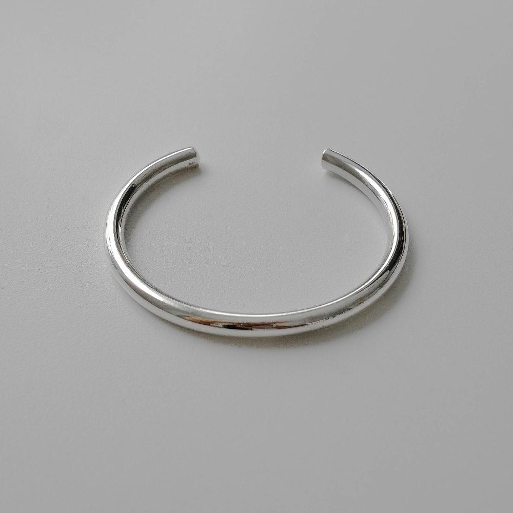 Retrofinger Silver925 Hollow Bangle #Sb360