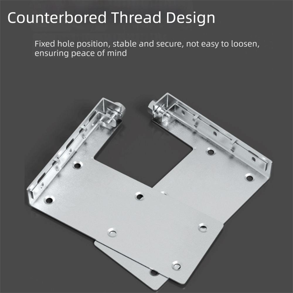 Heavy Duty Hanging Hardware Support Exposed Mounting Invisible Design Cabinet Support Rack Connection Accessories Support System