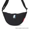 Genuine Shoulder Bag Bronck Crescent Bag Doraemon 25 Black [Manhattan Portage] [Official]