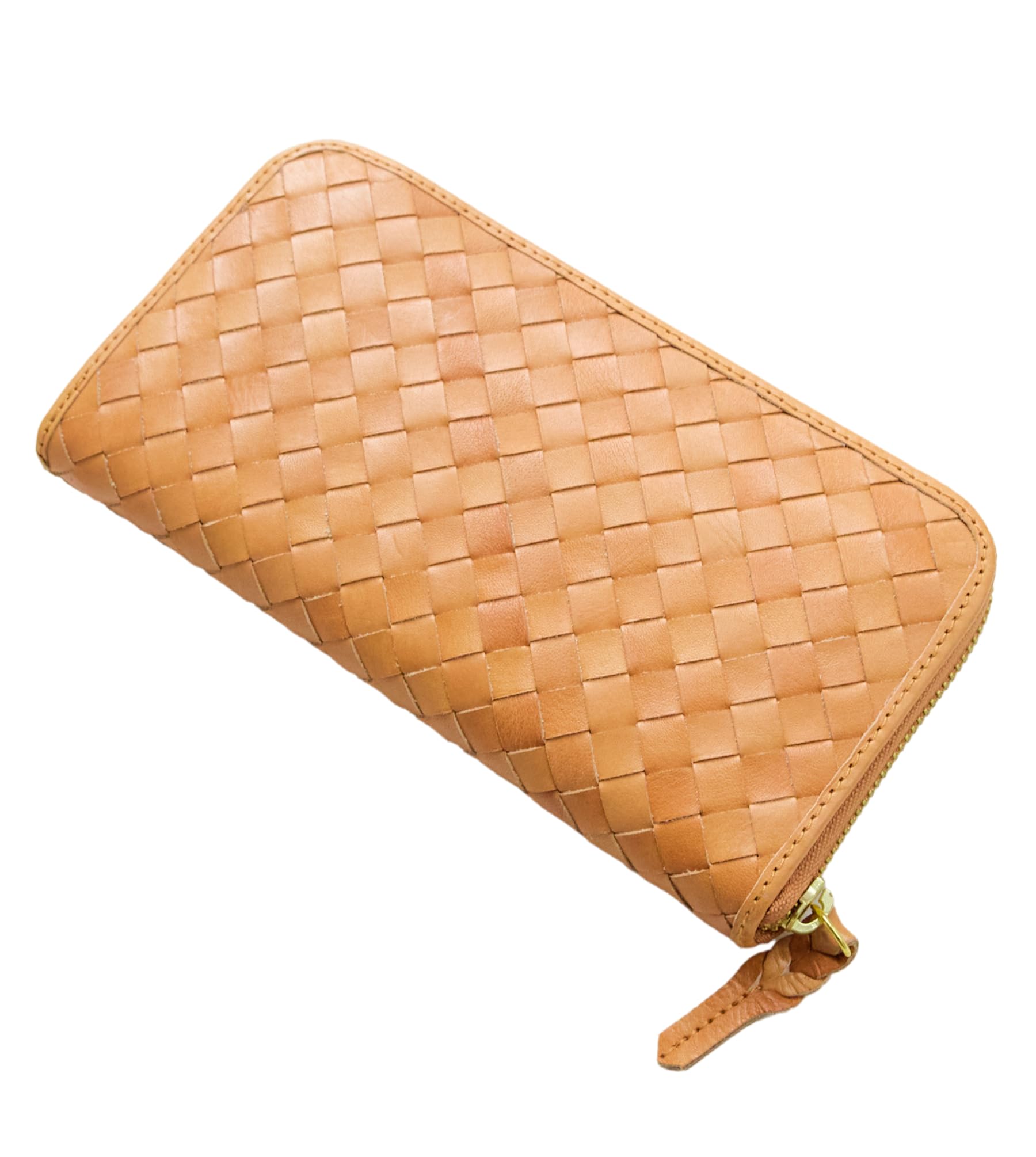 ZUCCHERO Женский длинный кошелек, большая вместимость, натуральная кожа, круглый, простой в использовании, Коровья кожа Zucchero, Коричневый, 40135tr (коричневый)