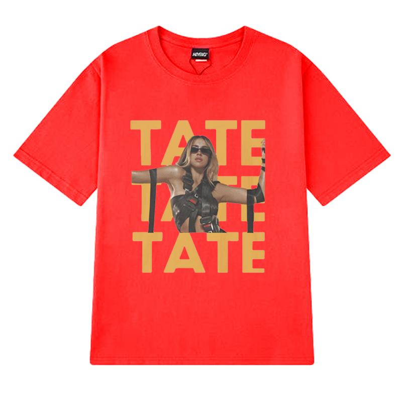 Tate McRae Miss Possessive Tour 2025 Graphic T shirt New Unisex Women vintage Y2k short sleeve Tshirts Unisex 100 Cotton clothing