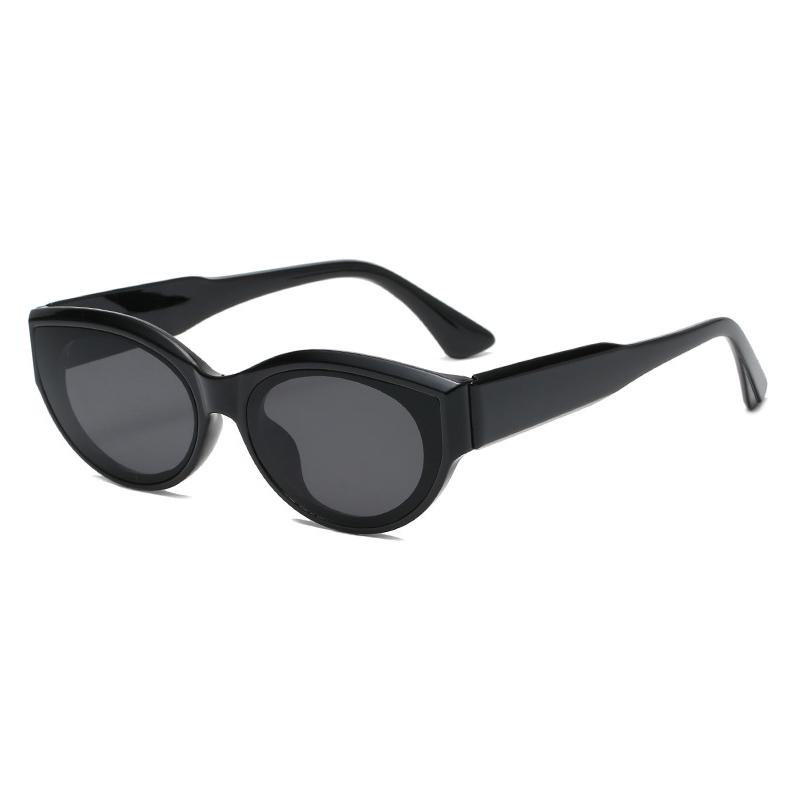 

Personality Cat Eye Sunglasses Candy Colors Woman Men Fashion Vintage Luxury Brand Designer Travel Sunglasses Gafas De Sol UV400 черный серый