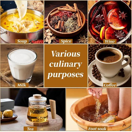 50 Pcs Muslin Drawstring Bags Reble Tea Bags Natural Cotton Unbleached Small Cheese Cloth Bag for Cooking Straining Soup Sachet Coffee Tea Brew Spice