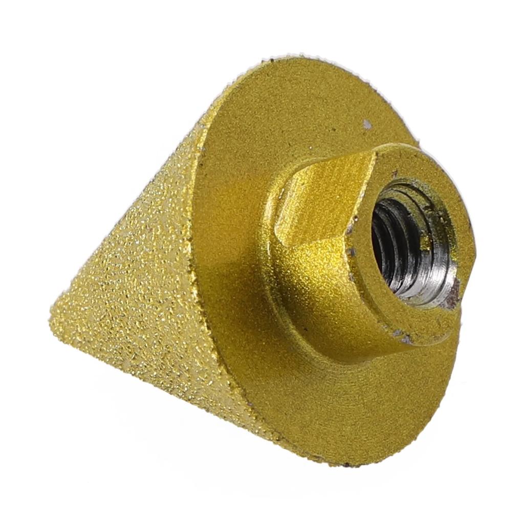 Carve Cone Diamond Emery Diamond Bit Edge Finishing M Polishing Grinding Wheel Stress Relieves High End Finish