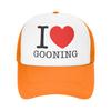 Summer Mesh Sun Hats I Love Gooning Summer Baseball Cap Trendy Trucker Hat  Unisex-Teens Print Hiking Fishing Snapback Cap