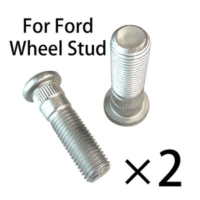 2 יחידות אביזרי רכב חתיכי גלגל קדמי M12X1.5 מ"מ 49 מ"מ חלופי W700678S442 תואם לפורד אסקורט פיאסטה פוקוס מונדיאו קה טרנזיט