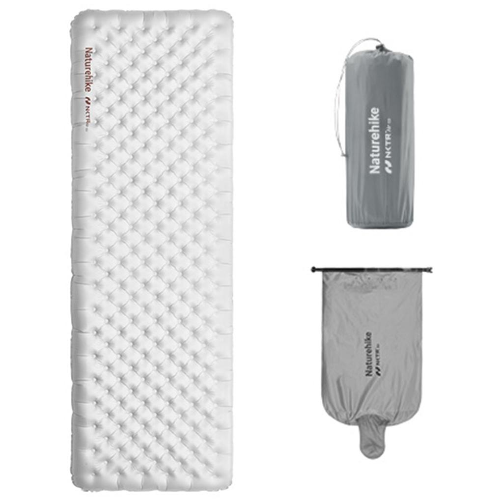 Naturehike Air Mat SGS Certification 500g Ultra Lightweight Thickness Compatible with and Above Compact 8 Layer Heat Retention Mummy Connectable