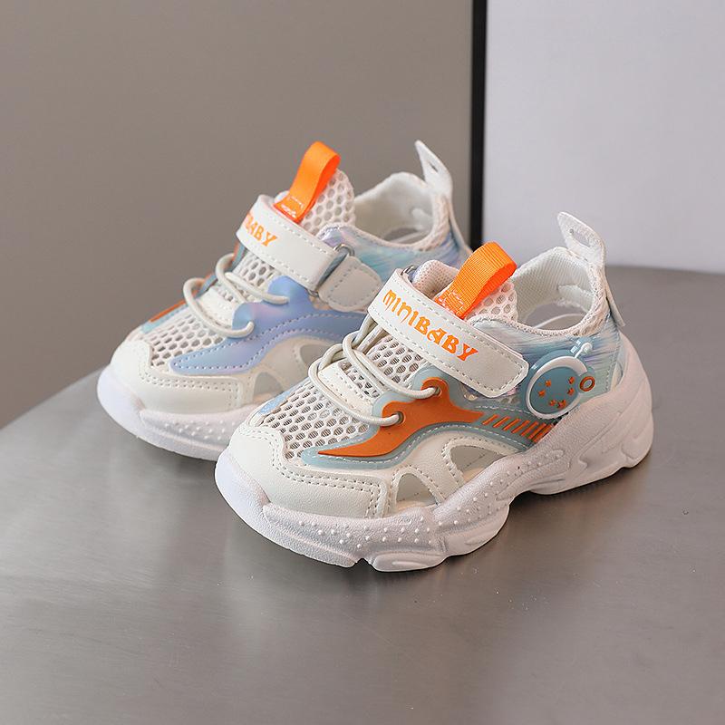 

Size Baby Casual Sandals For Boys Girls Nonslip Kids Sport Shoes Summer Outdoor Beach Sandals For Children Boys Sandales 22
