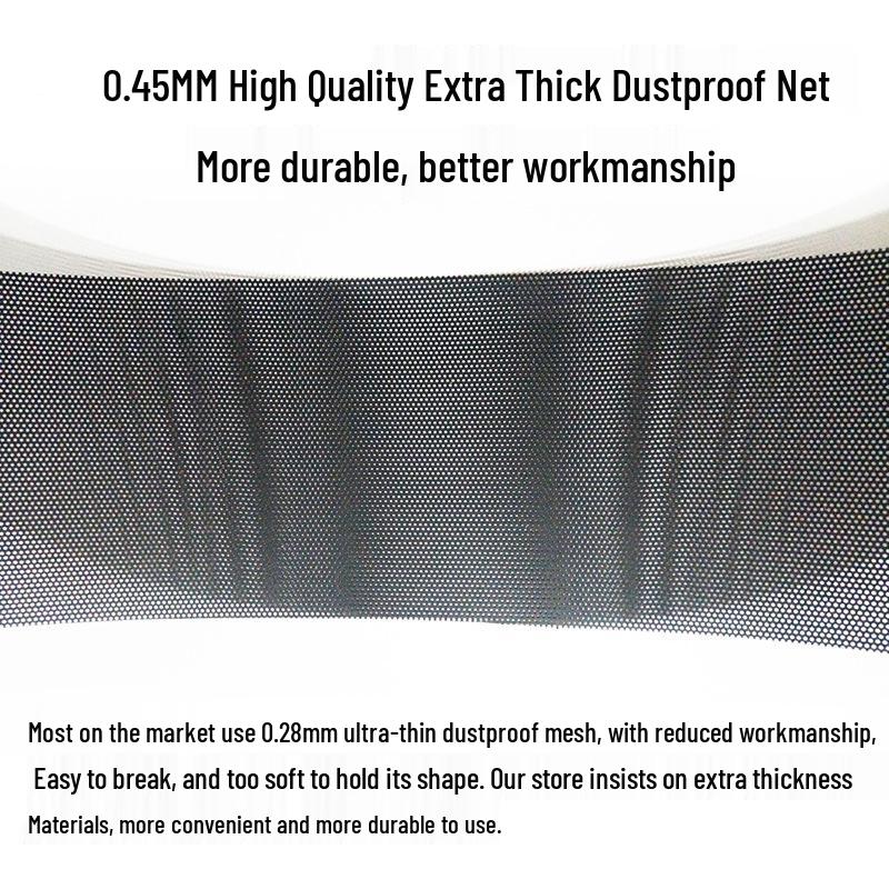 14cm Black Dust Filter Cover for Computer Case Fan
