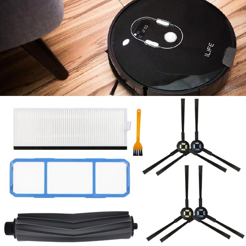 Set Brushes Filter For Silvercrest Ssr1 Ssra1 Ilife A9s A9 A7 Vacuum Cleaner