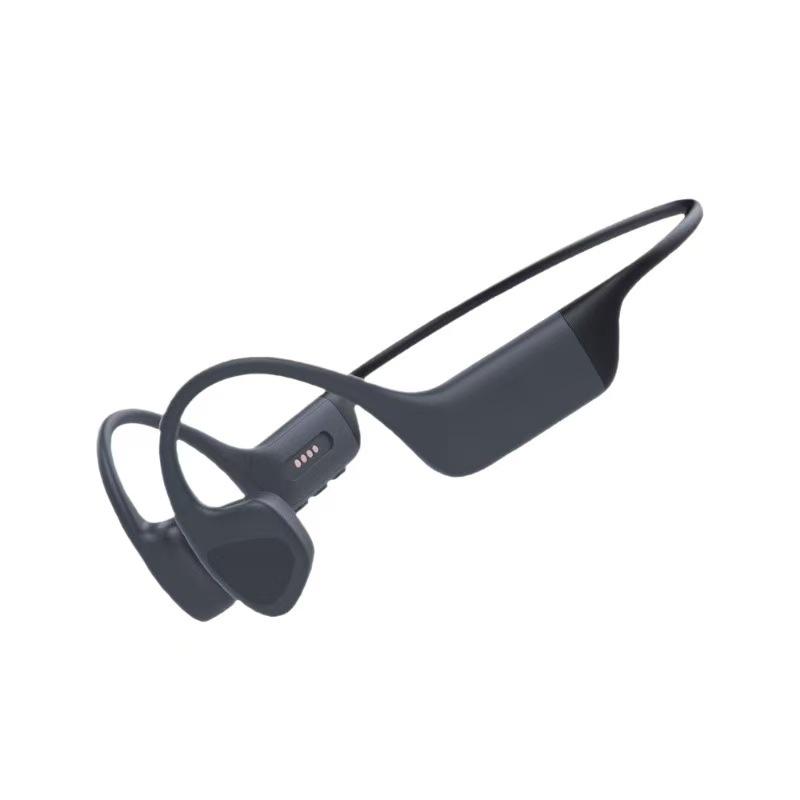 X16 Bone Conduction Bluetooth Headset: Waterproof, Silicone, 32GB Memory, Ideal for Sports & Running