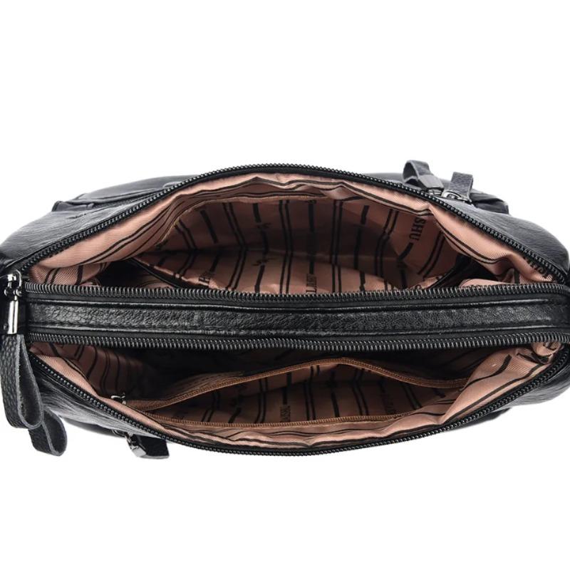 תיק צד נשים רטרו, תיק כתף לנשים, תיק נשים יומיומי מעור PU רך, מתאים לשימוש יומיומי, קניות, נסיעות לעבודה