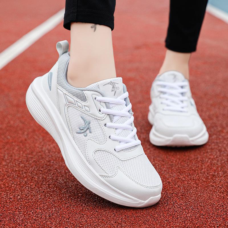 Joni Danlai shoes spring and autumn leather surface waterproof casual sports shoes flat bottom non-slip casual travel shoes soft sole running