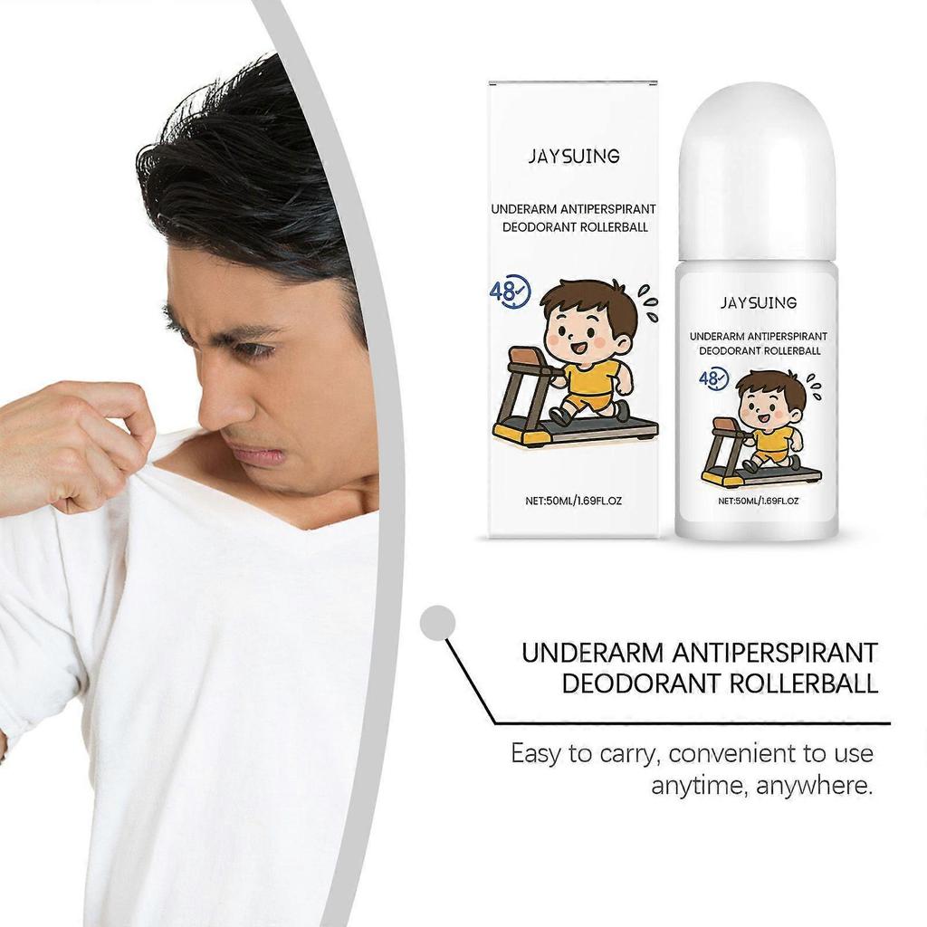 Jaysuing Underarm Care Roll-On - Portable Deodorant For Freshening Body And Underarm Odor Daily Care For Sweat Smell
