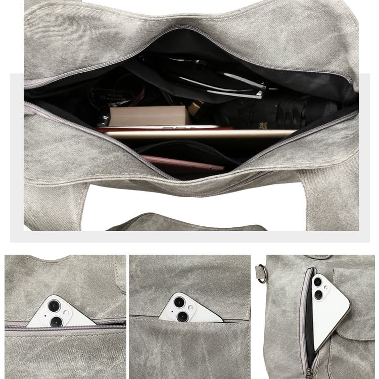 Retro women's shoulder bag portable messenger bag